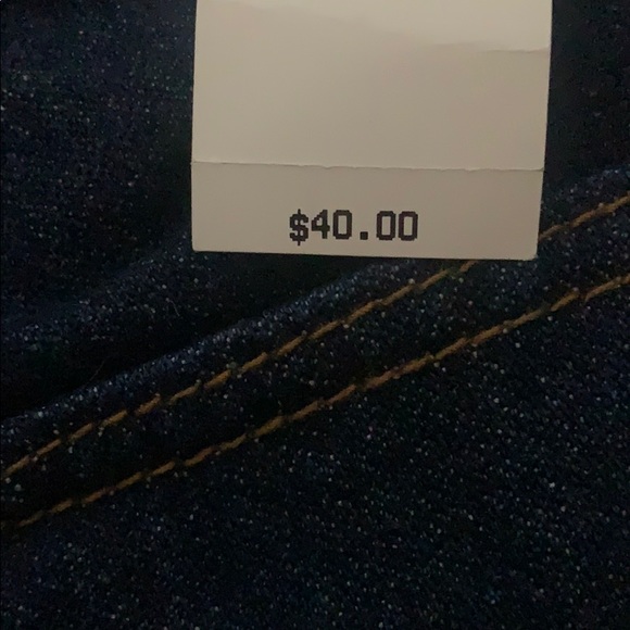 NEW! Brandy Melville Dark Denim Millie Jeans! - Picture 5 of 5